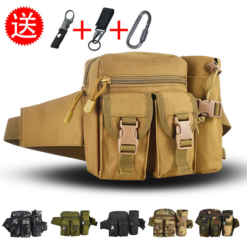 Pochete esportiva masculina com suporte para garrafa