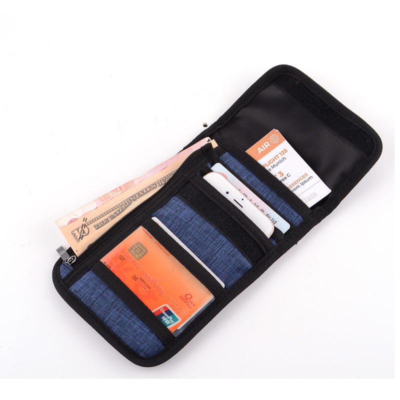 Porta-Passaporte e Documentos de Viagem Impermeável RFID