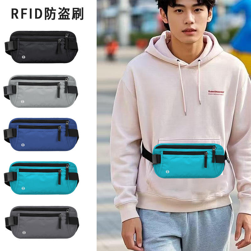 Pochete de Viagem Antifurto RFID Oculta Impermeável