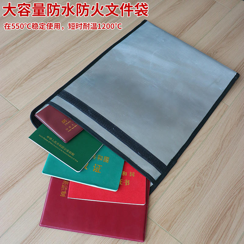 Bolsa Porta-Documentos À Prova De Fogo E Água Organizador