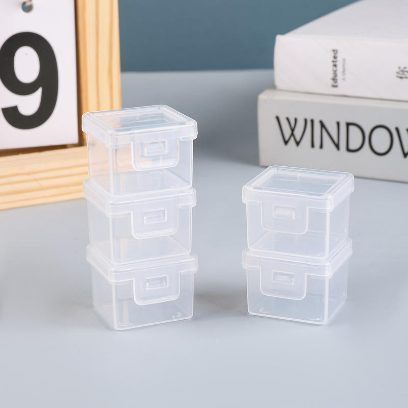 Caixa Organizadora Mini de Plástico Transparente