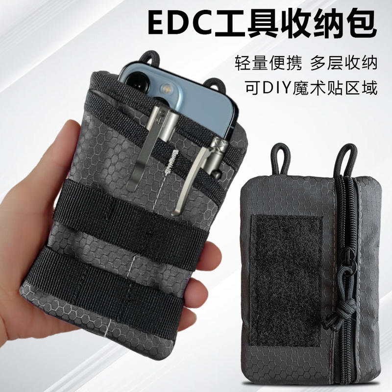 Bolsa Organizadora EDC Leve Camadas Bolsa de Ombro Utilitária