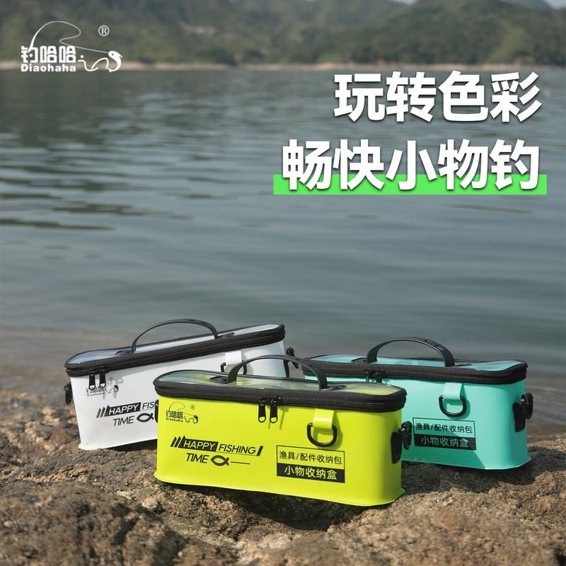 Bolsa de Pesca EVA Multifuncional de Ombro para Acessórios